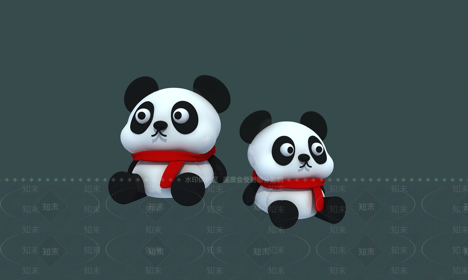爬行类动物3D模型下载【ID:1187963744】