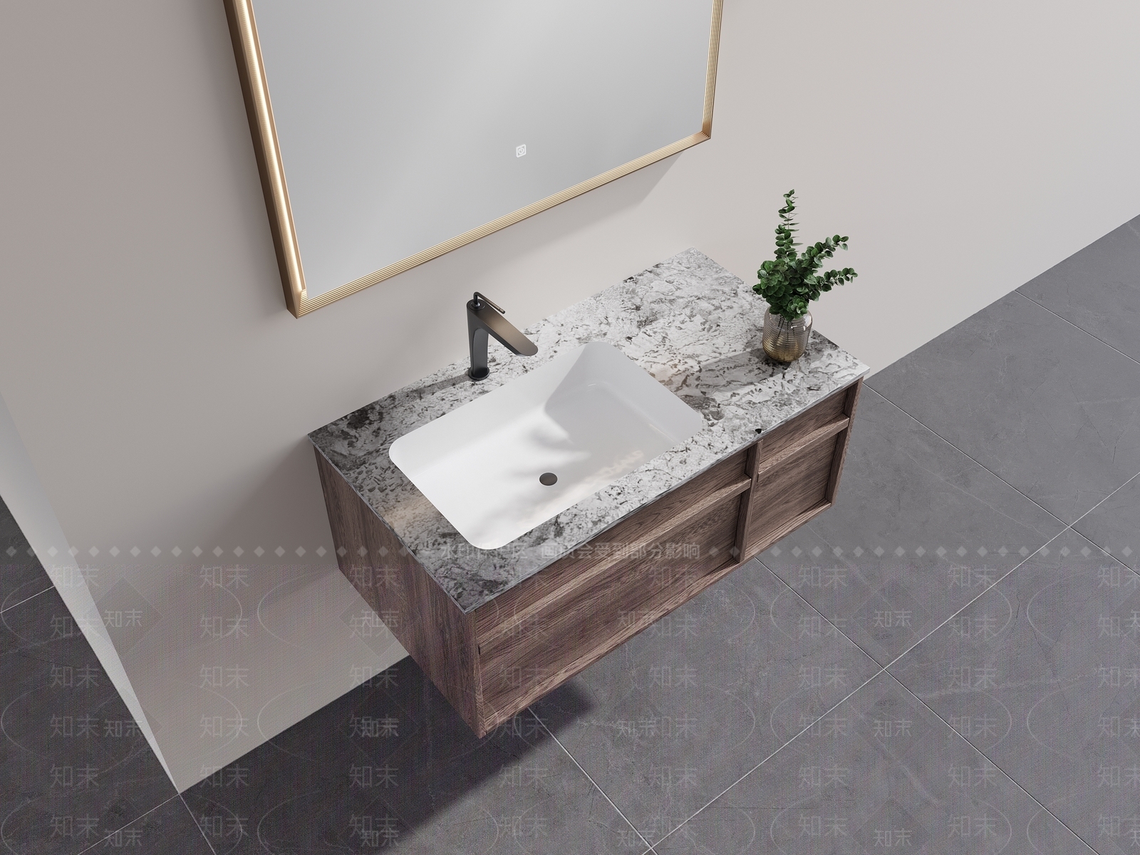 浴室柜3D模型下载【ID:1187964423】