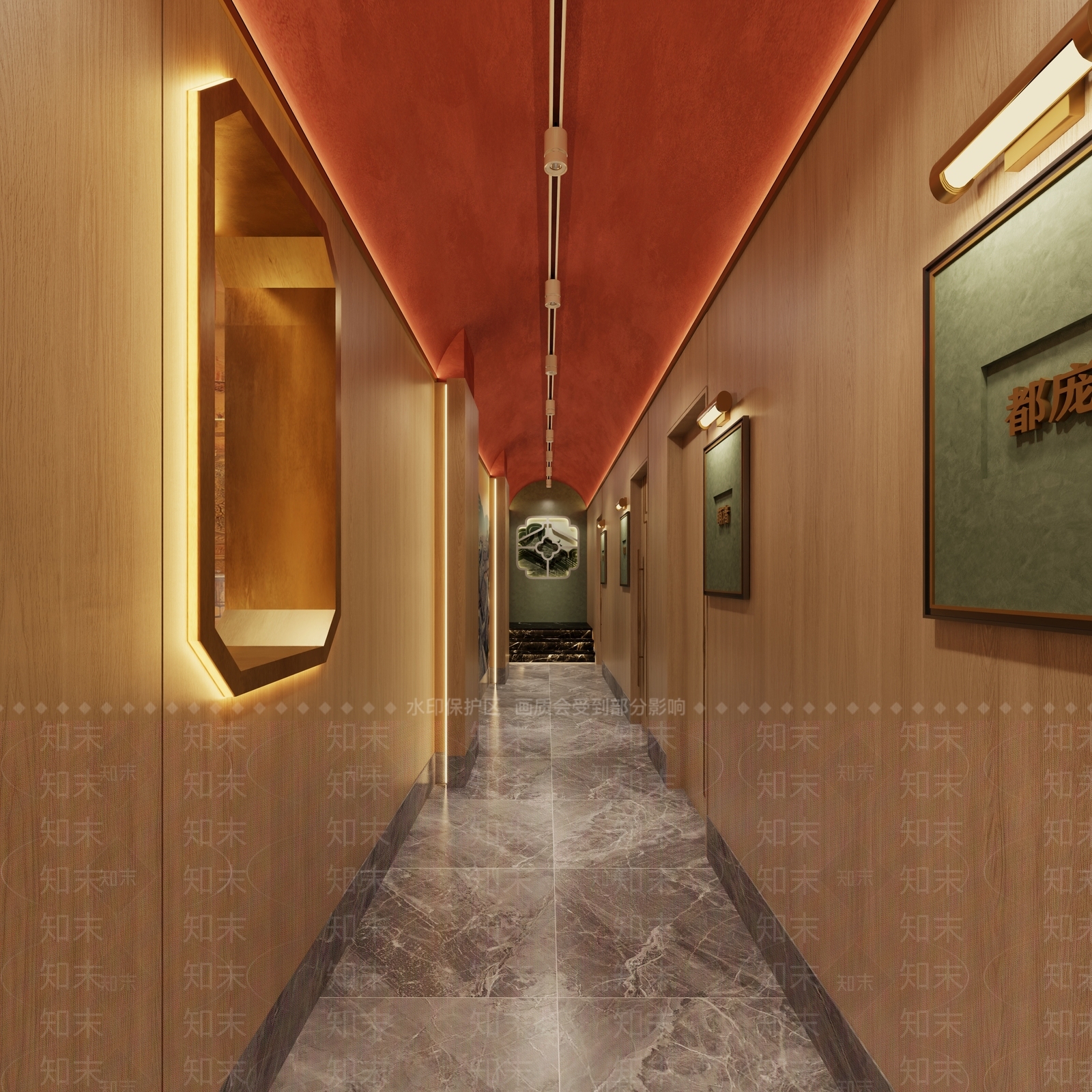 新中式现代中餐厅3D模型下载【ID:1187964561】
