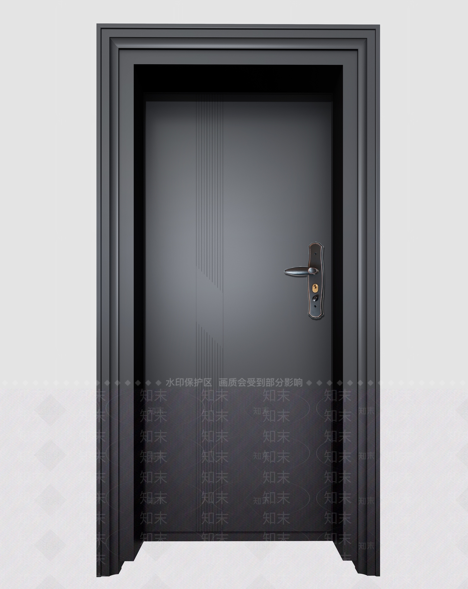 现代双开门3D模型下载【ID:1187967958】