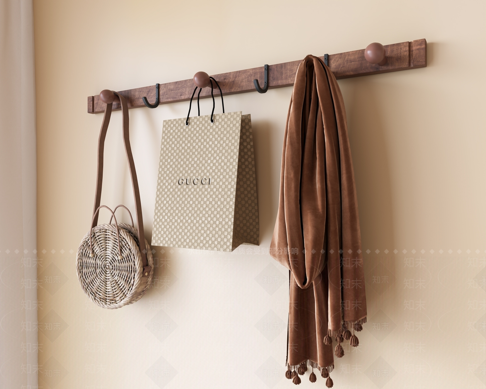 中古挂钩SU模型下载【ID:1187971412】