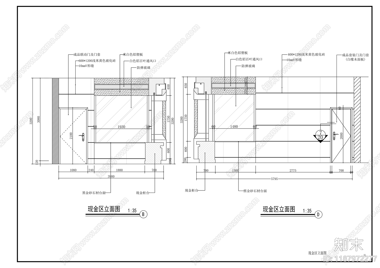 现代其他商业空间cad施工图下载【ID:1187972277】