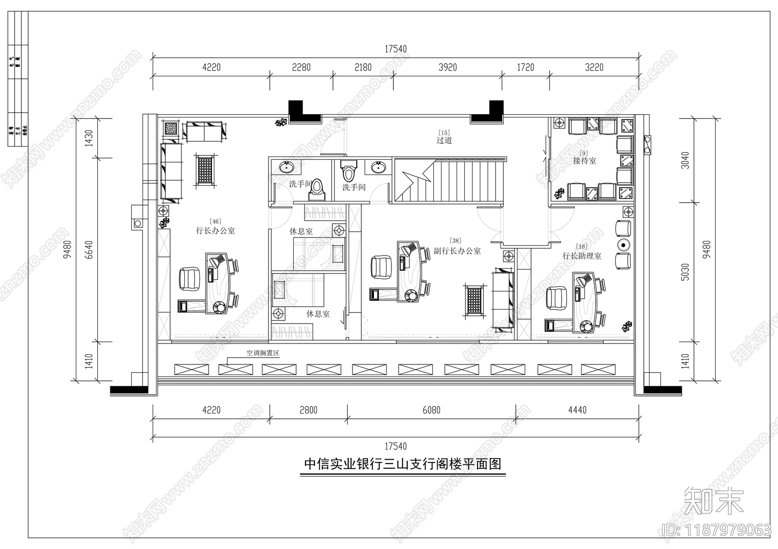 现代其他商业空间cad施工图下载【ID:1187979063】