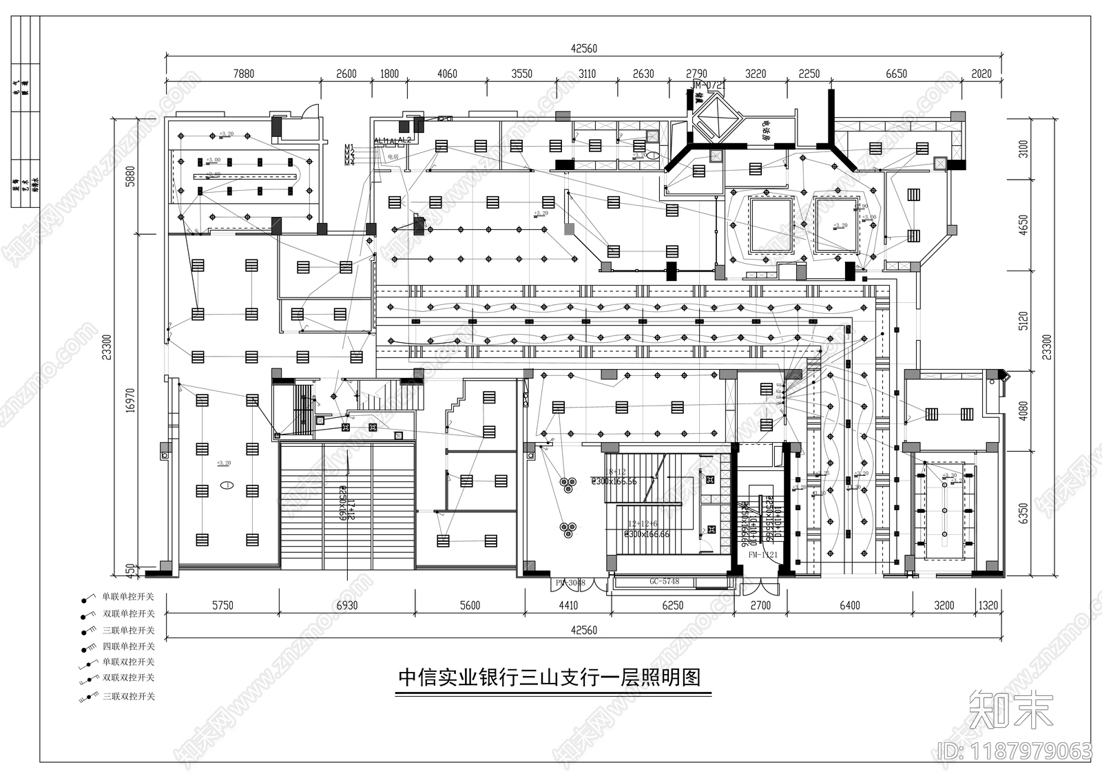 现代其他商业空间cad施工图下载【ID:1187979063】