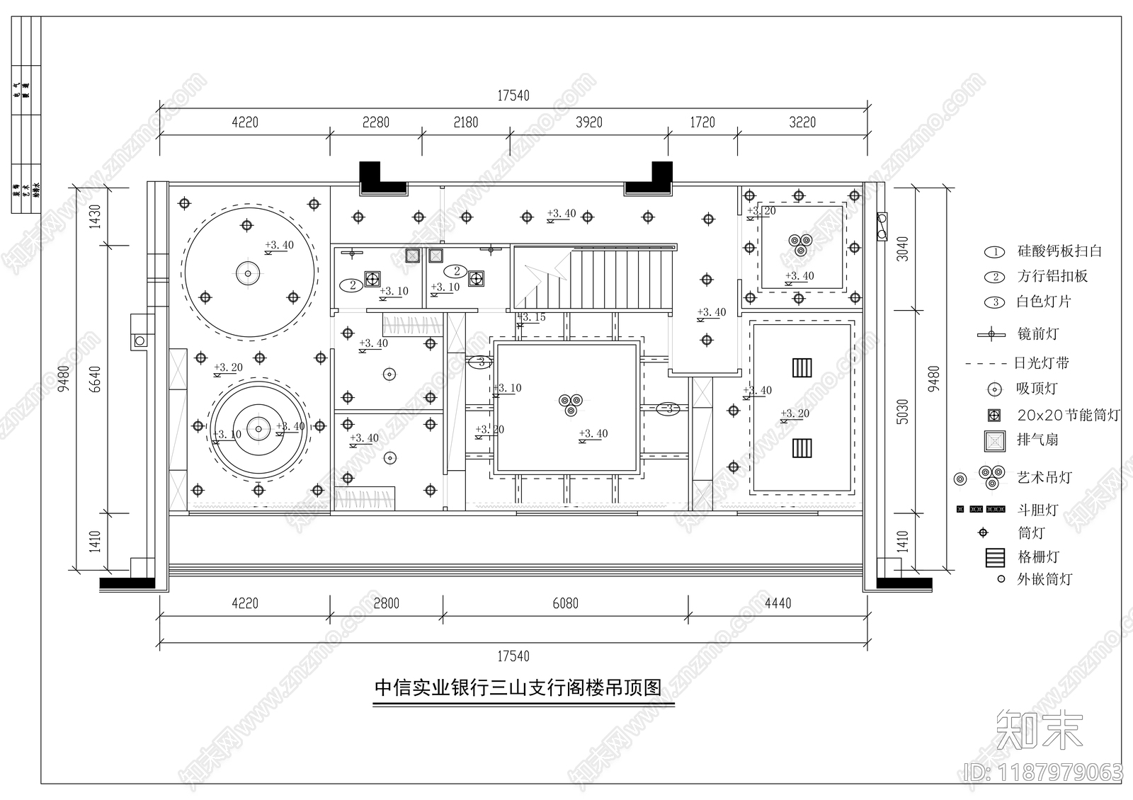 现代其他商业空间cad施工图下载【ID:1187979063】