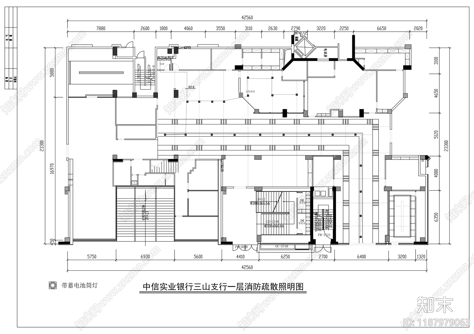 现代其他商业空间cad施工图下载【ID:1187979063】