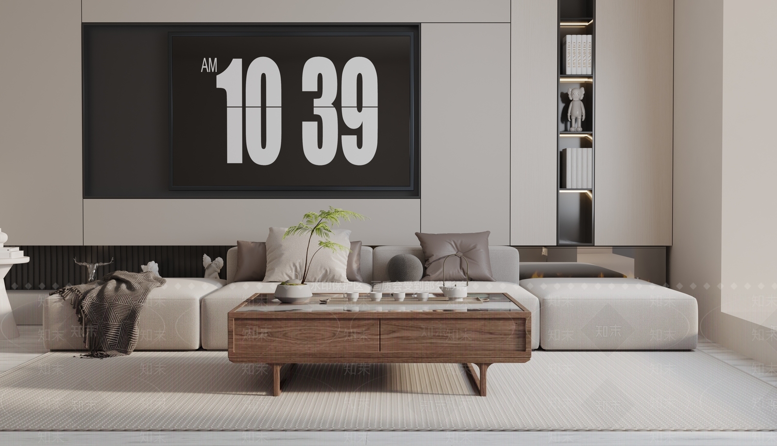 现代三人沙发3D模型下载【ID:1187981524】