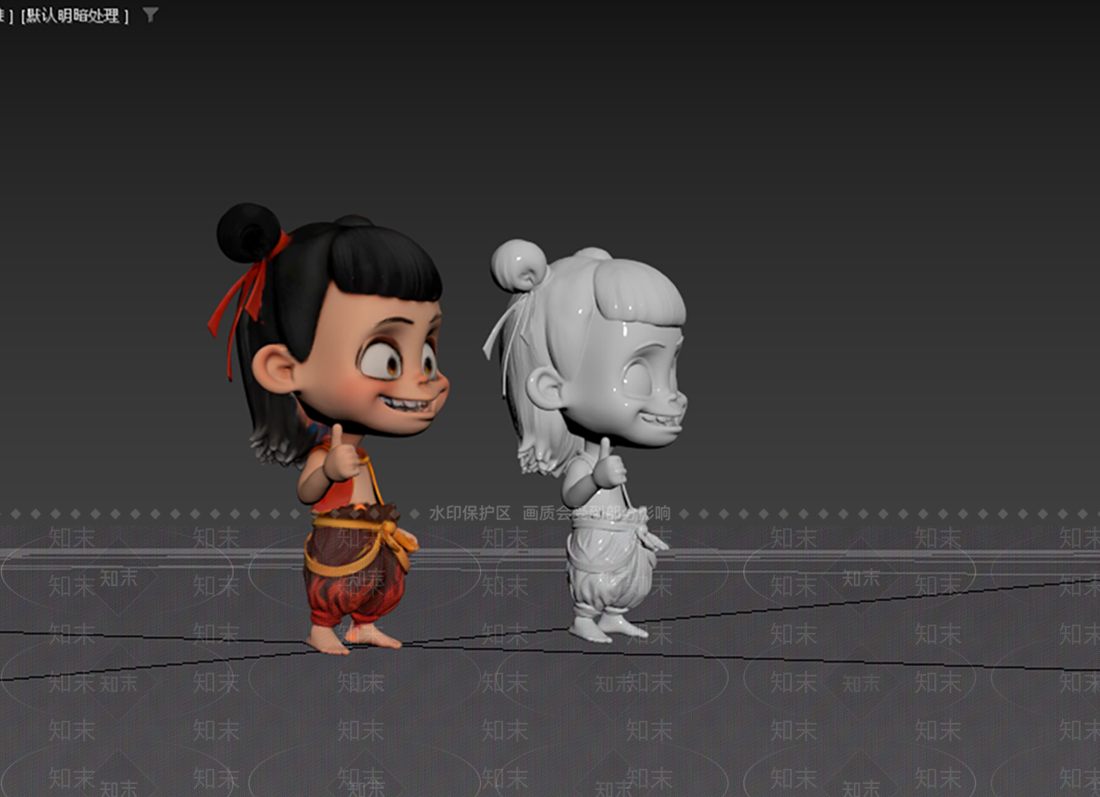 虚拟人物3D模型下载【ID:1188002883】