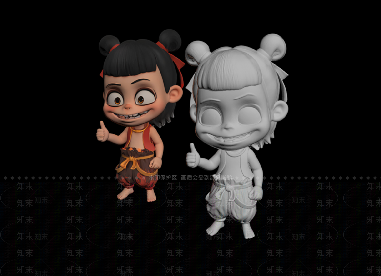 虚拟人物3D模型下载【ID:1188002883】