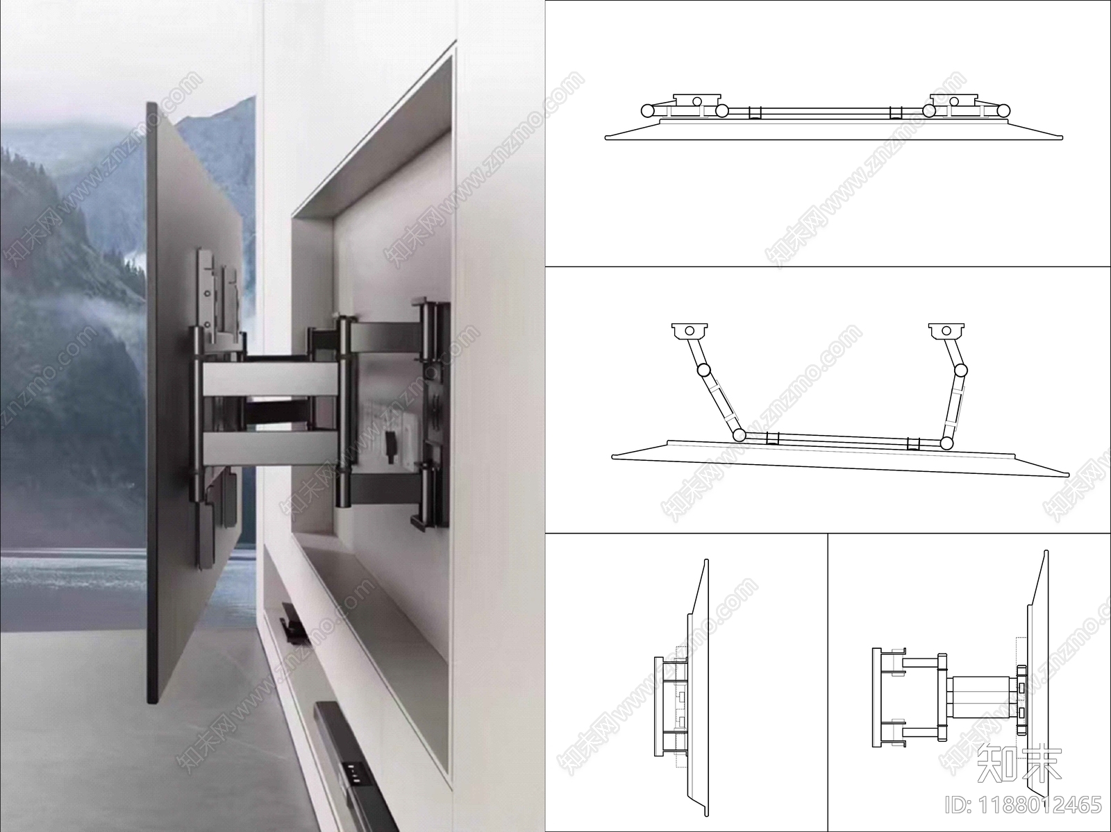 背景墙节点施工图下载【ID:1188012465】