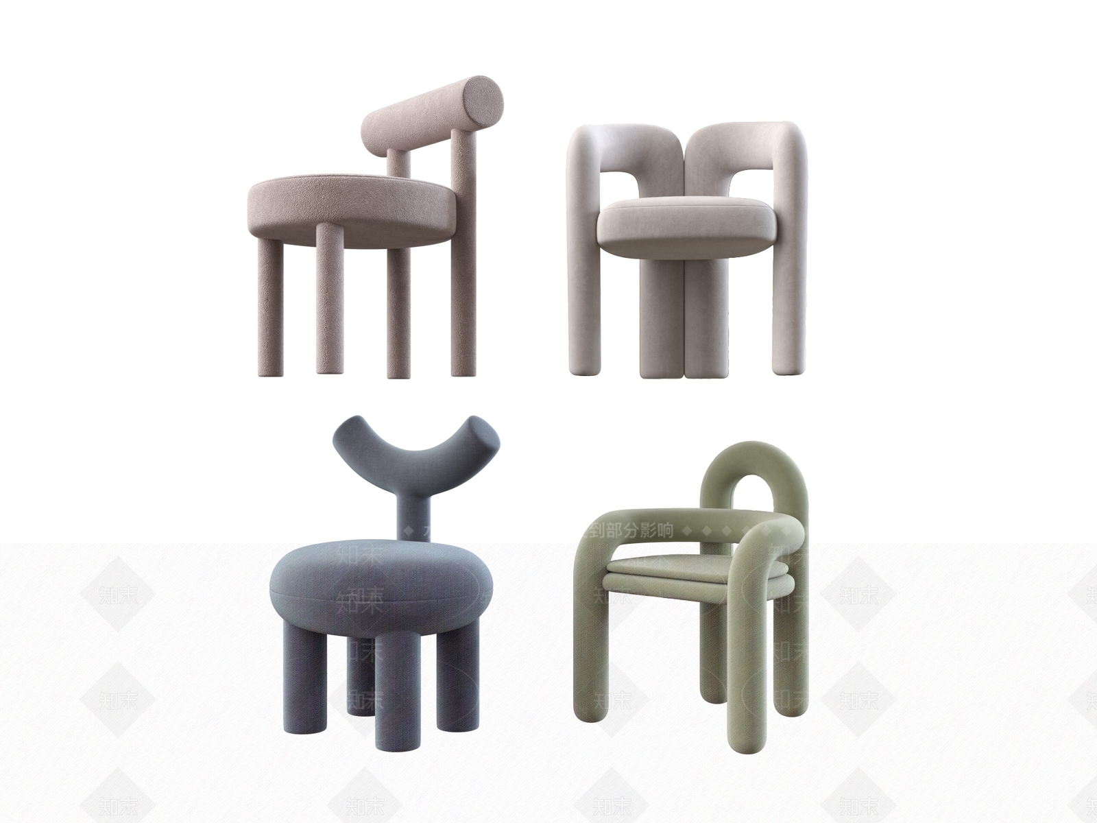 儿童椅3D模型下载【ID:1188013276】