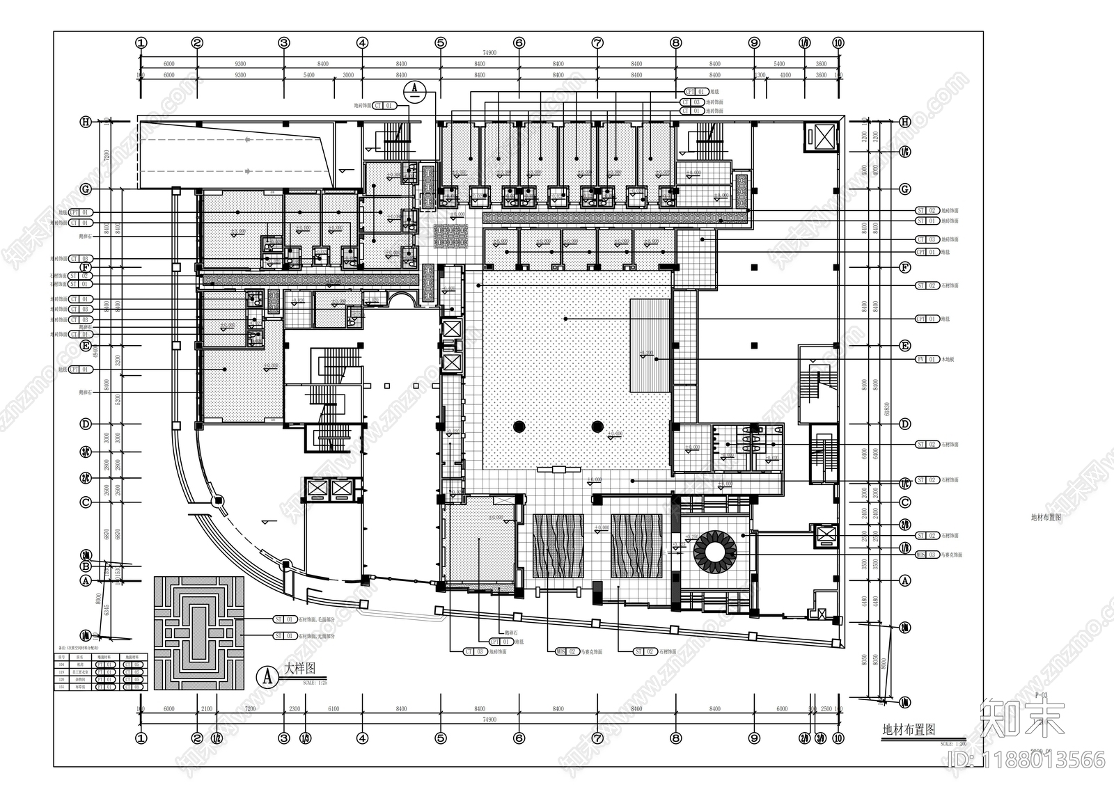 现代其他餐饮空间cad施工图下载【ID:1188013566】