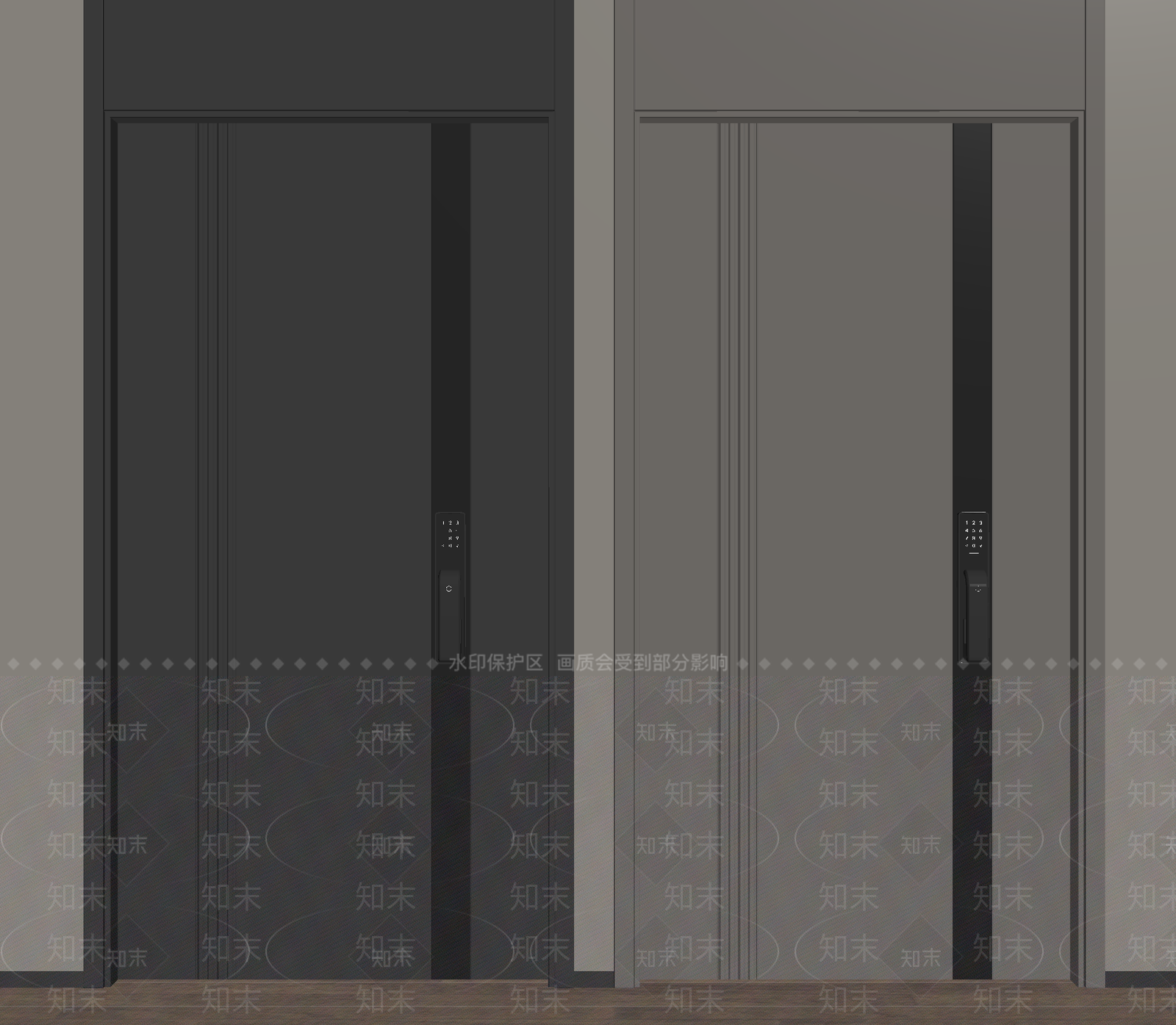 现代其他门SU模型下载【ID:1188015419】