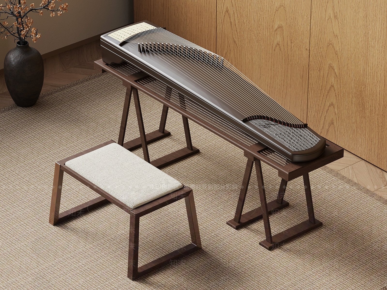 乐器3D模型下载【ID:1188019559】