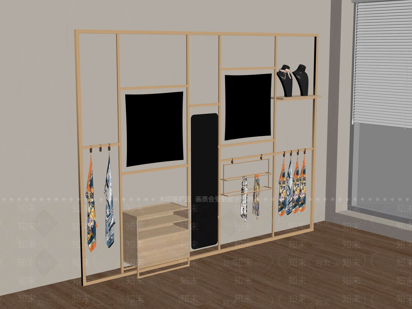 展架SU模型下载【ID:1188020838】