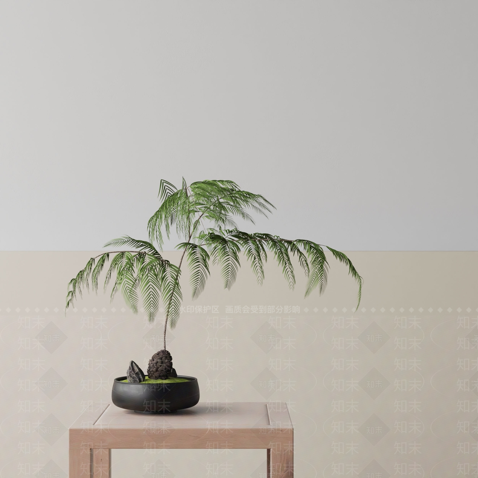 盆栽3D模型下载【ID:1188025605】