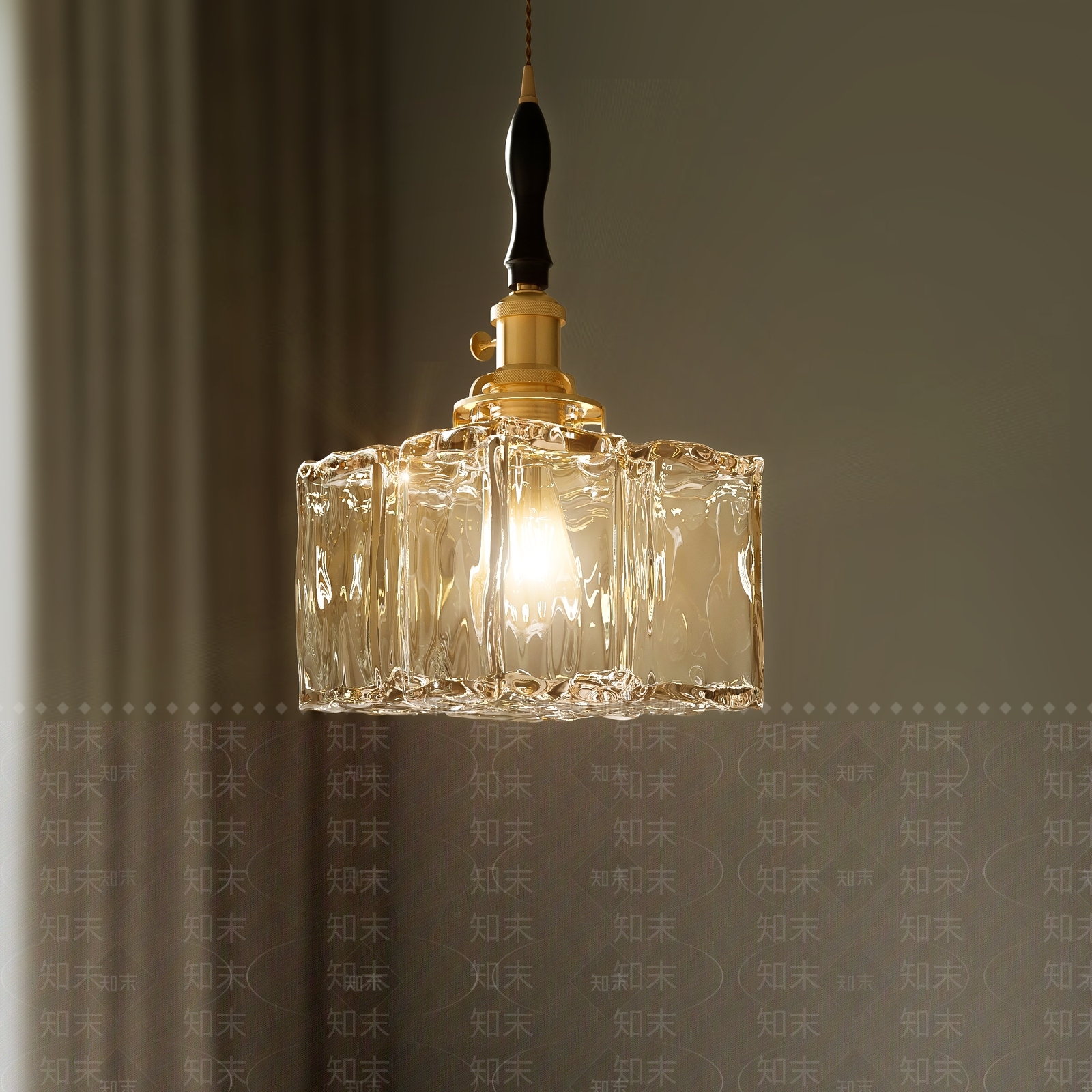 日式小吊灯3D模型下载【ID:1188035628】