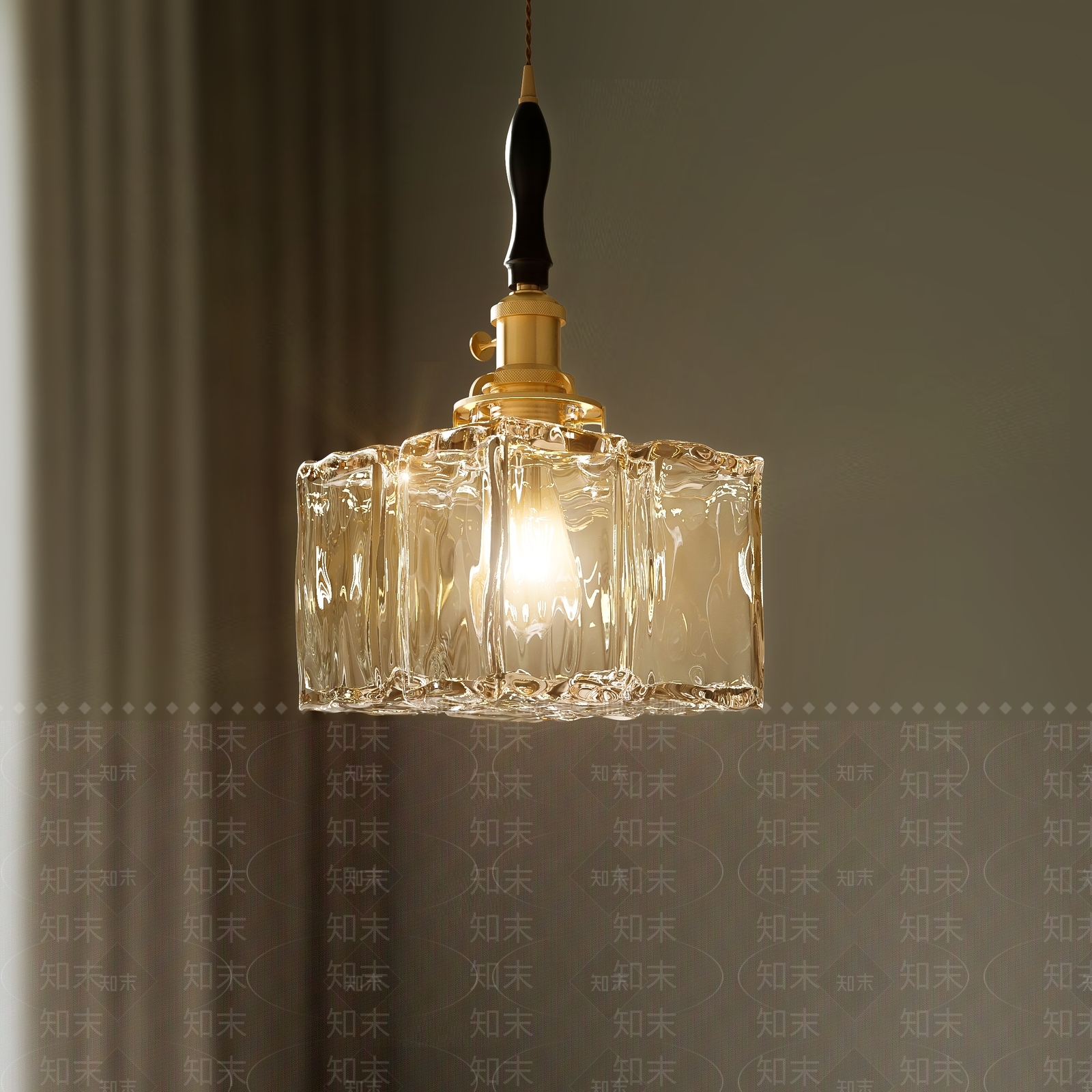 日式床头吊灯SU模型下载【ID:1188035862】