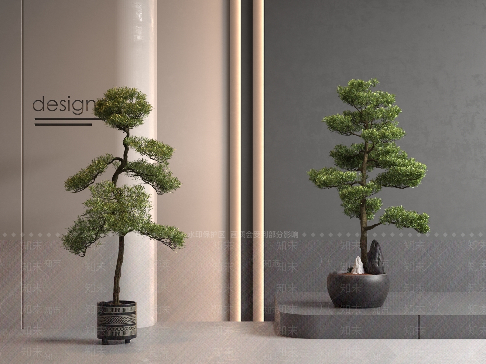 盆栽SU模型下载【ID:1188037722】
