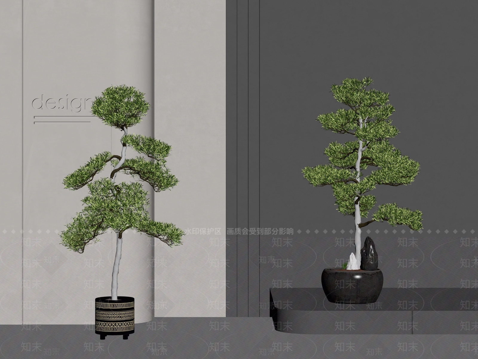 盆栽SU模型下载【ID:1188037722】