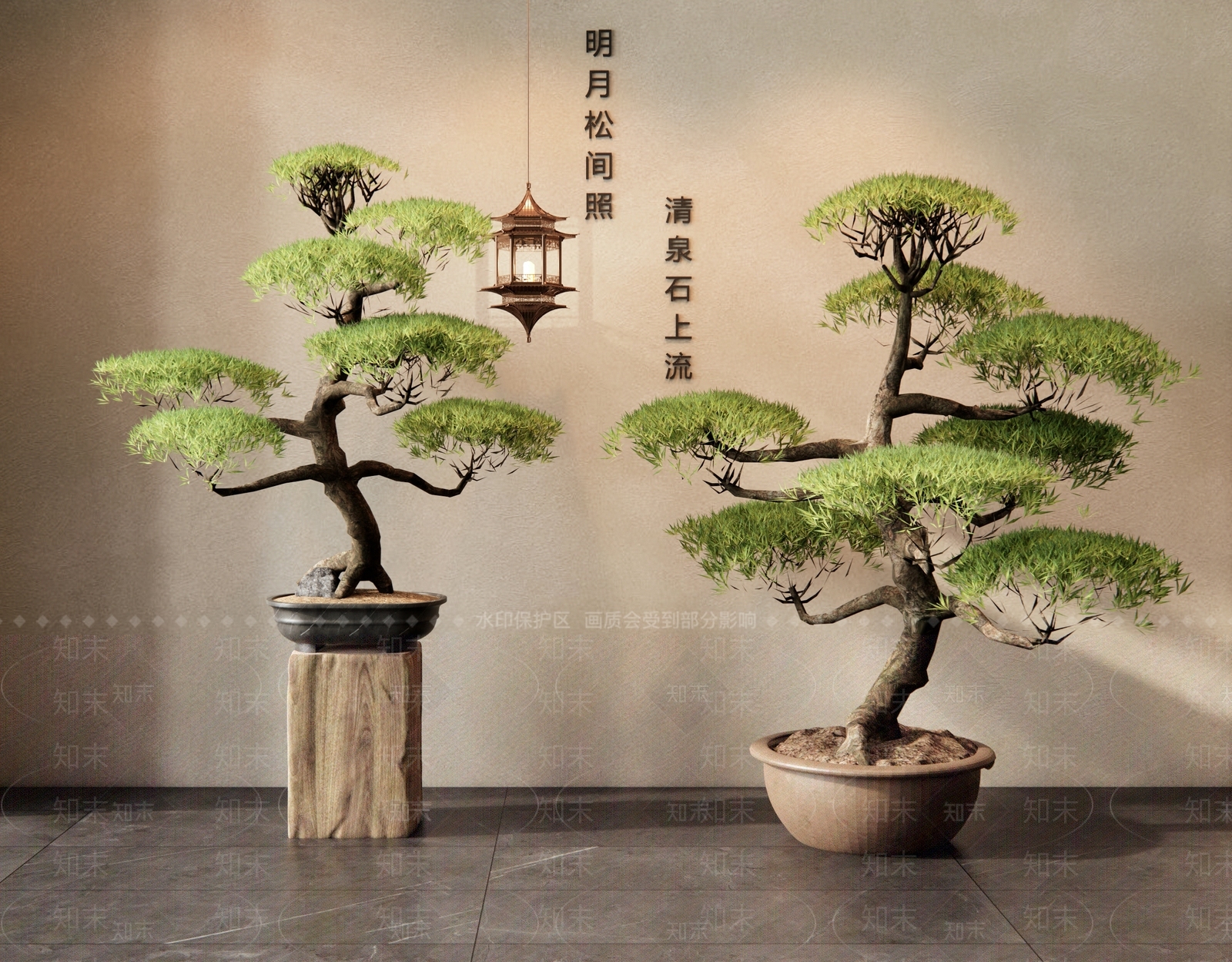 盆景3D模型下载【ID:1188042321】