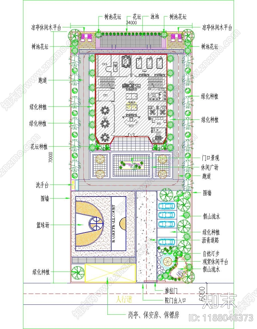 现代其他景观施工图下载【ID:1188046373】