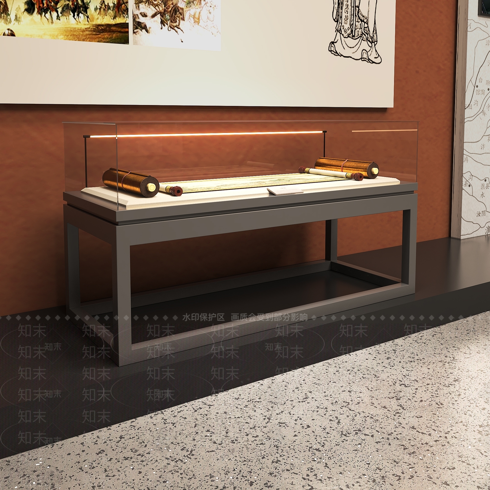 新中式中式博物馆3D模型下载【ID:1188062613】