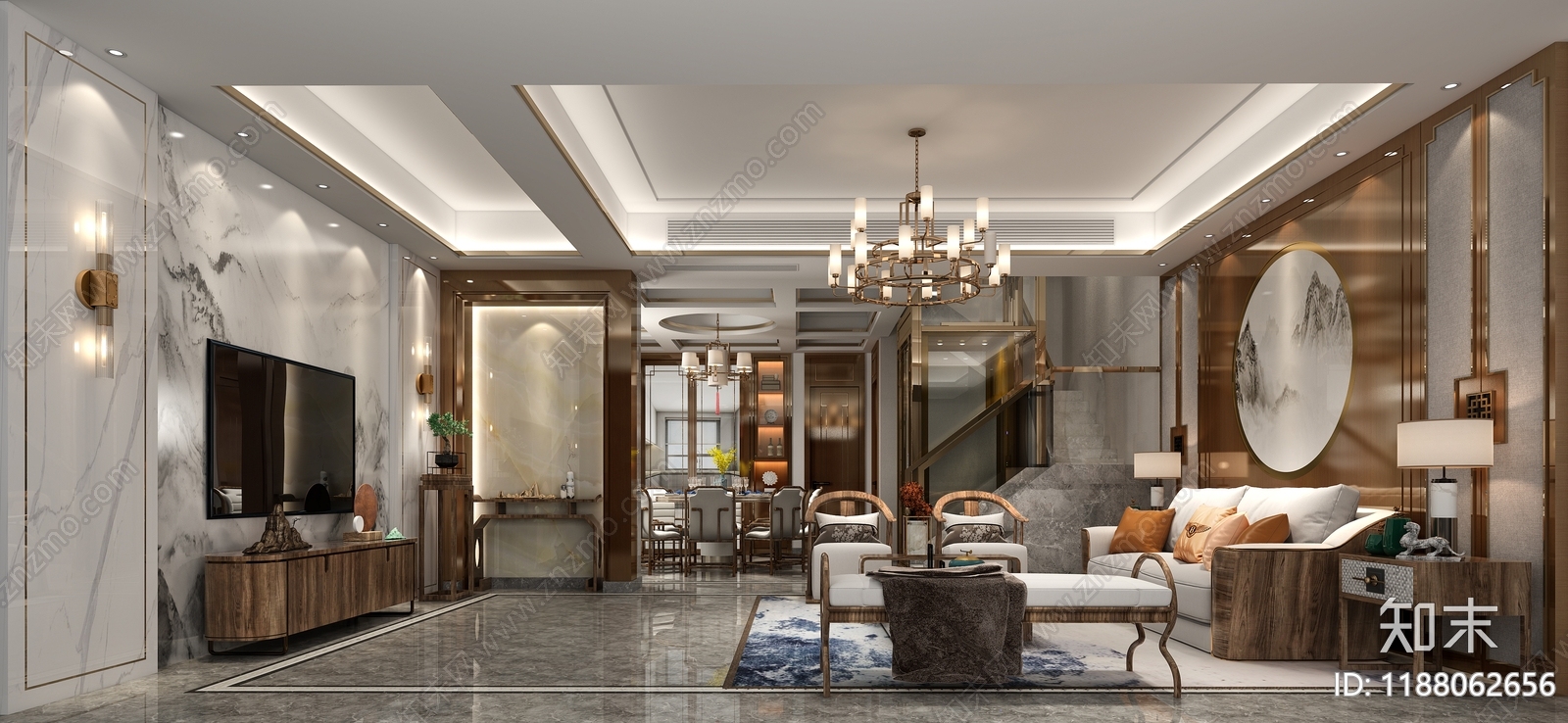 别墅施工图下载【ID:1188062656】