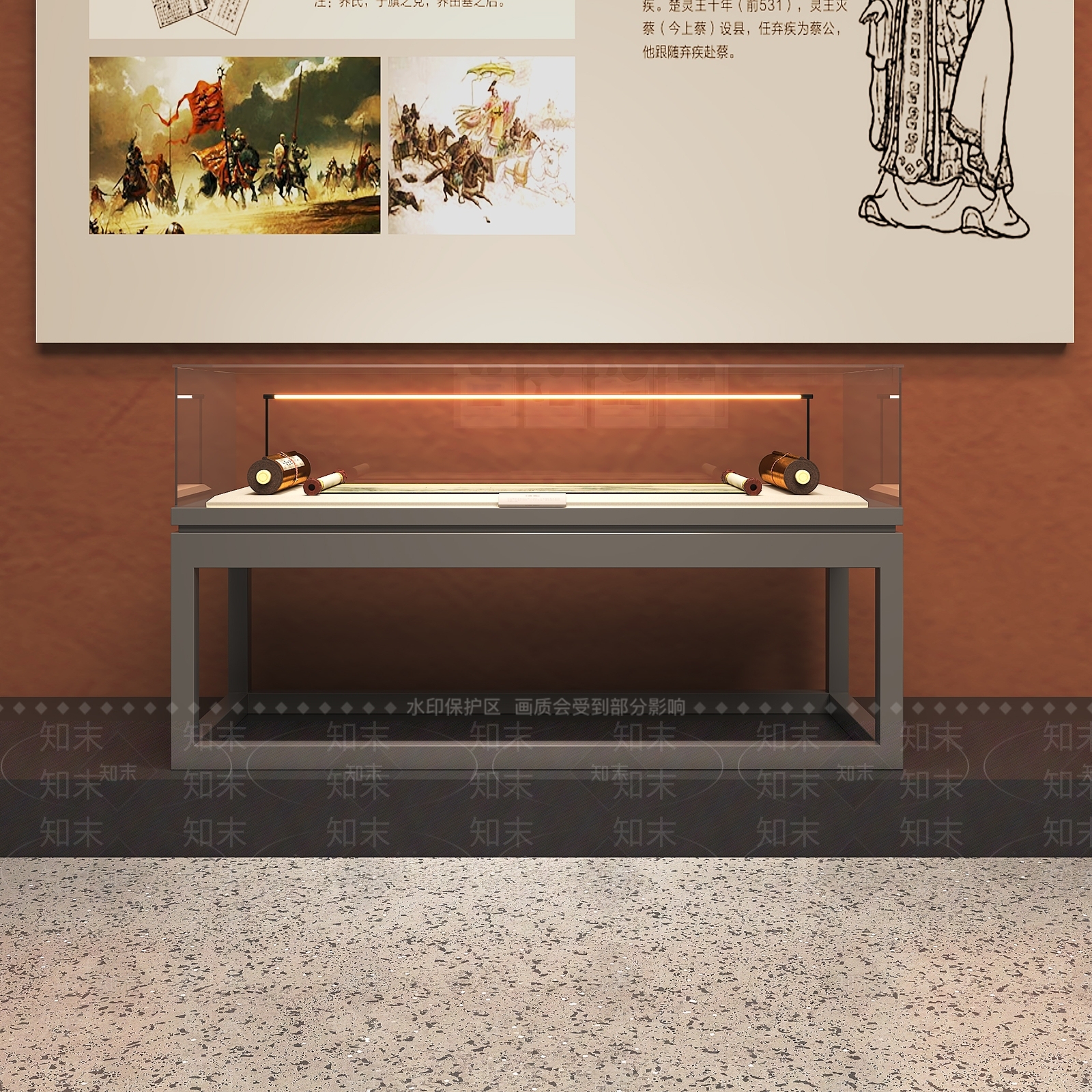 现代新中式博物馆3D模型下载【ID:1188064707】