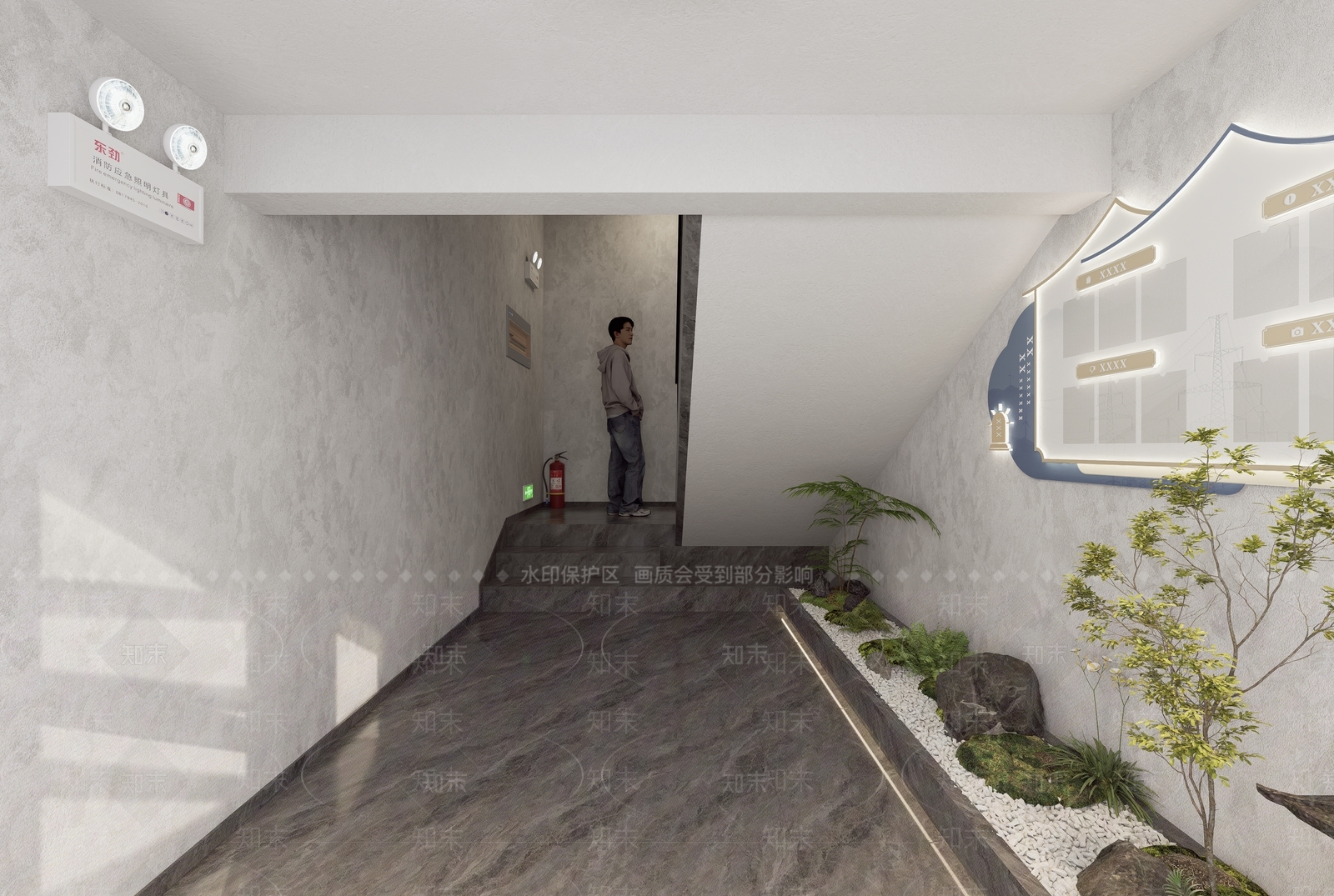 现代小区建筑SU模型下载【ID:1188309848】