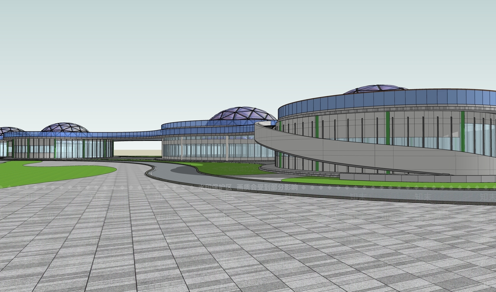 现代小公建SU模型下载【ID:1188072000】