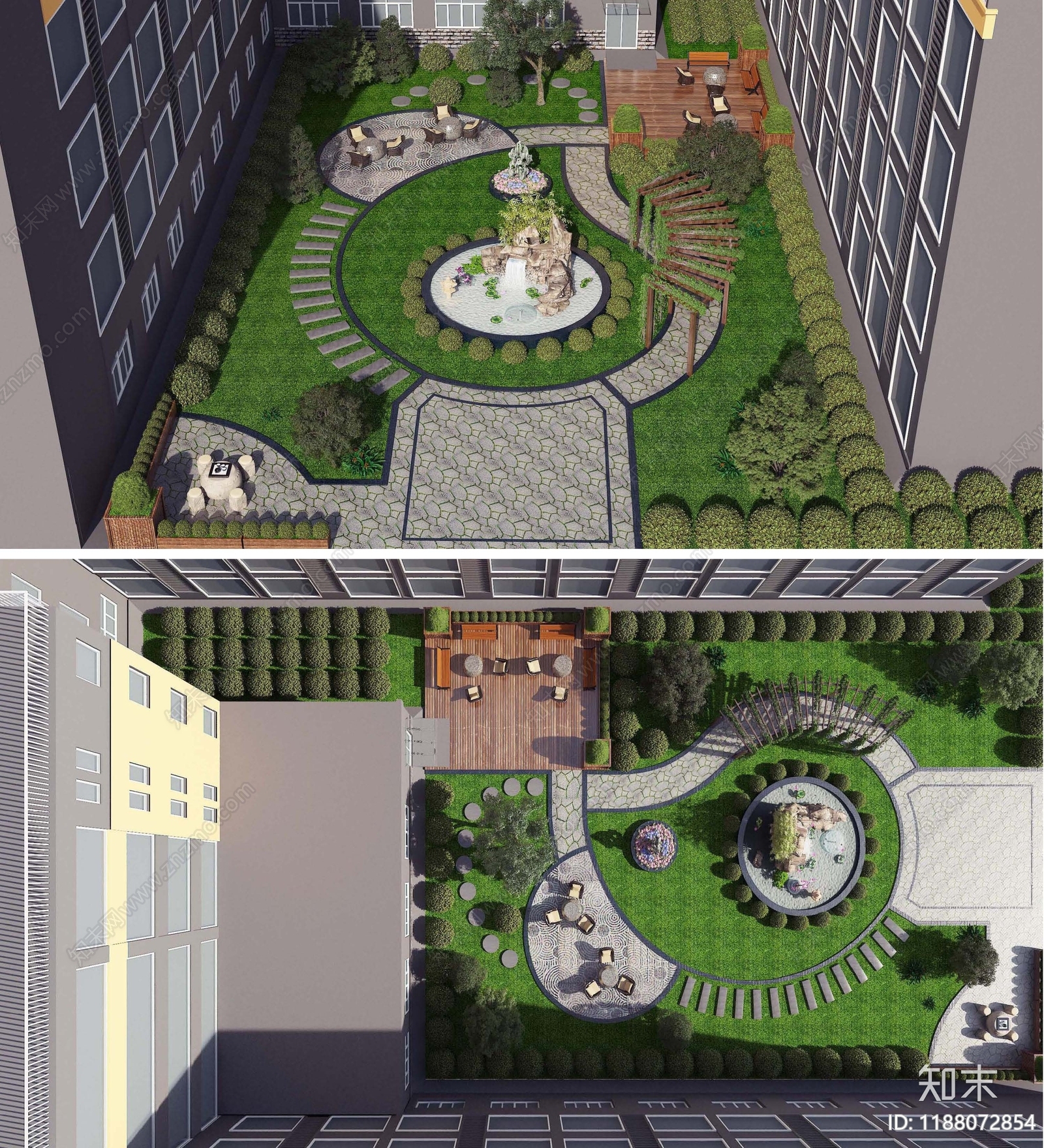 现代宿舍cad施工图下载【ID:1188072854】