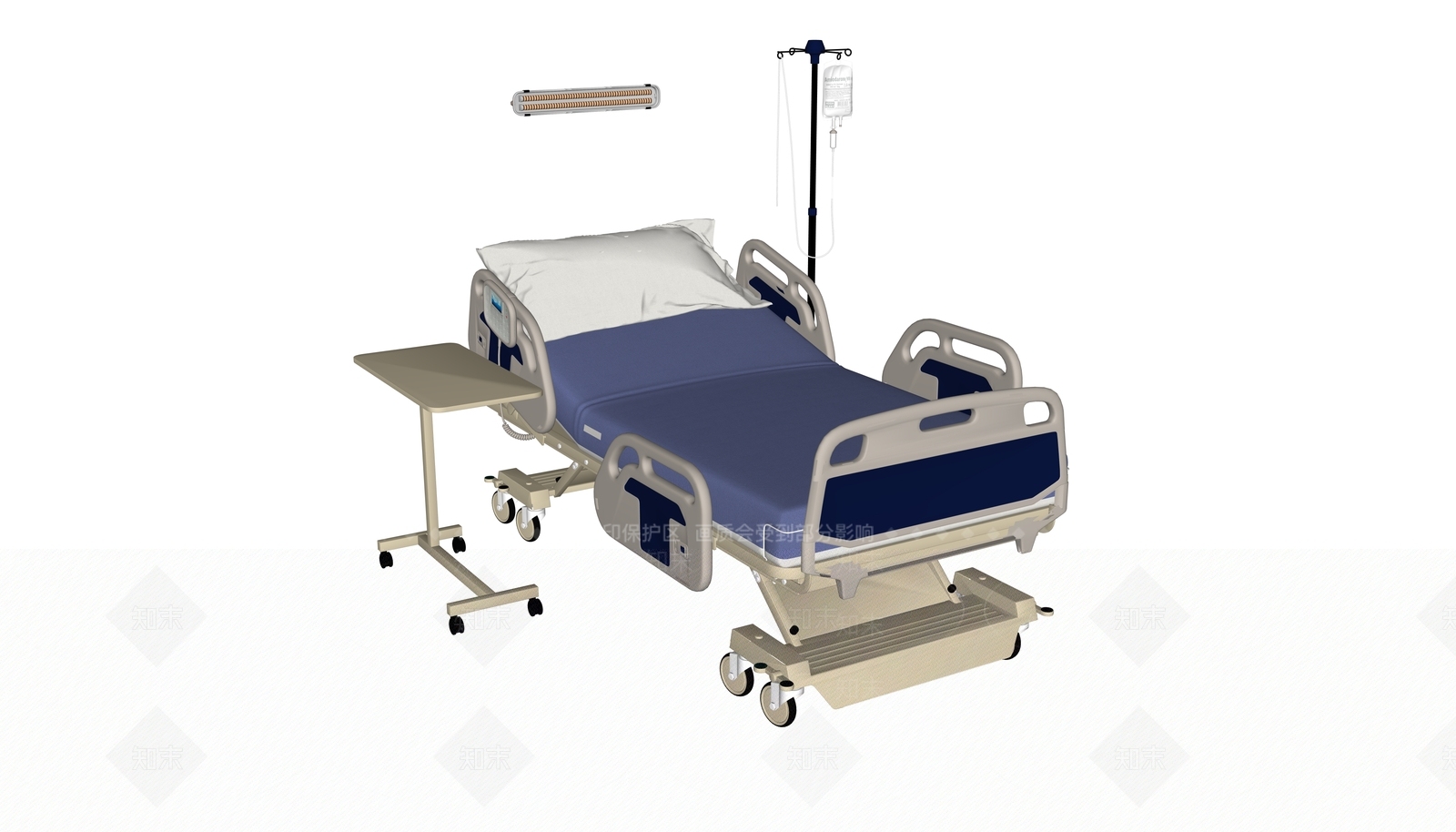 现代其他床具SU模型下载【ID:1188077680】