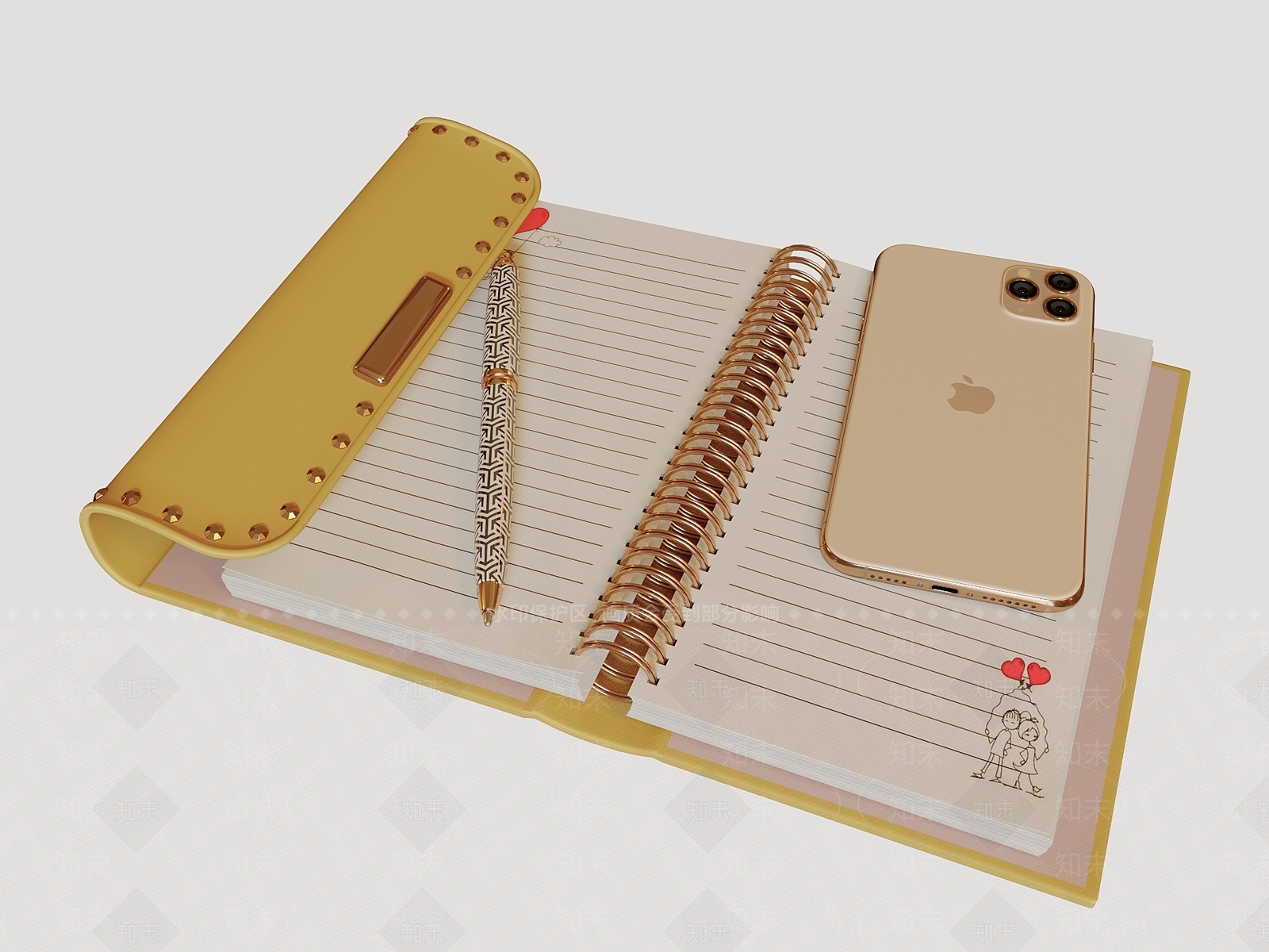 书籍3D模型下载【ID:1188079576】