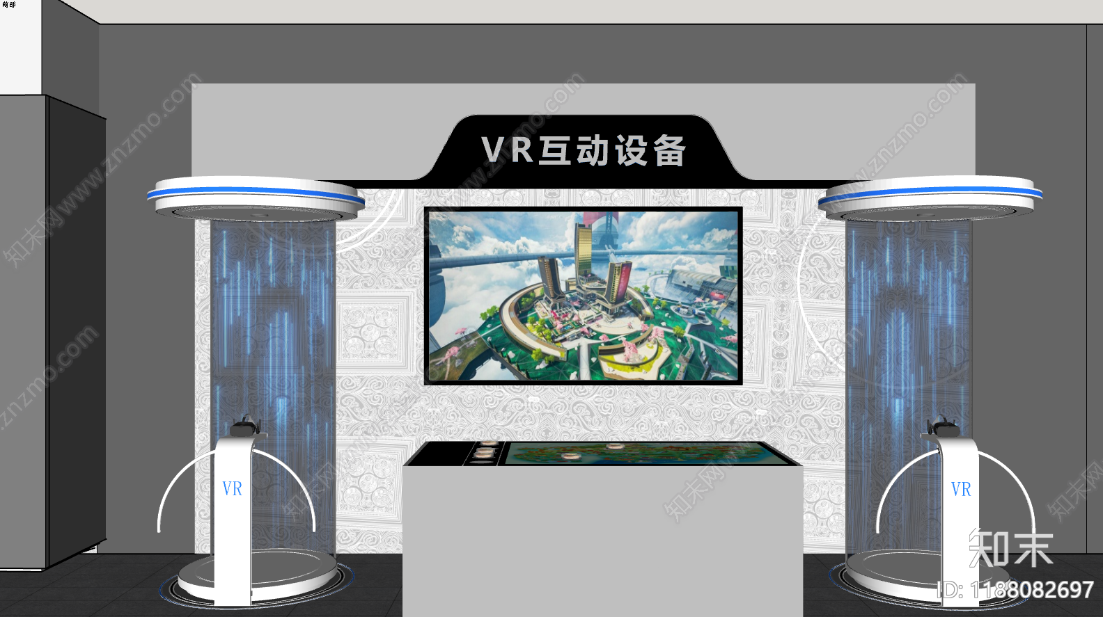 中式复古博物馆cad施工图下载【ID:1188082697】