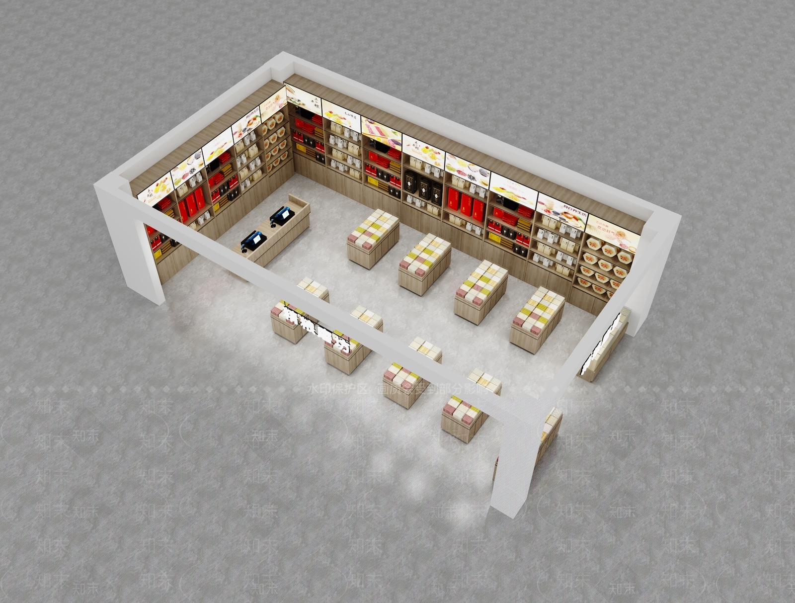 现代其他商业空间3D模型下载【ID:1188088983】