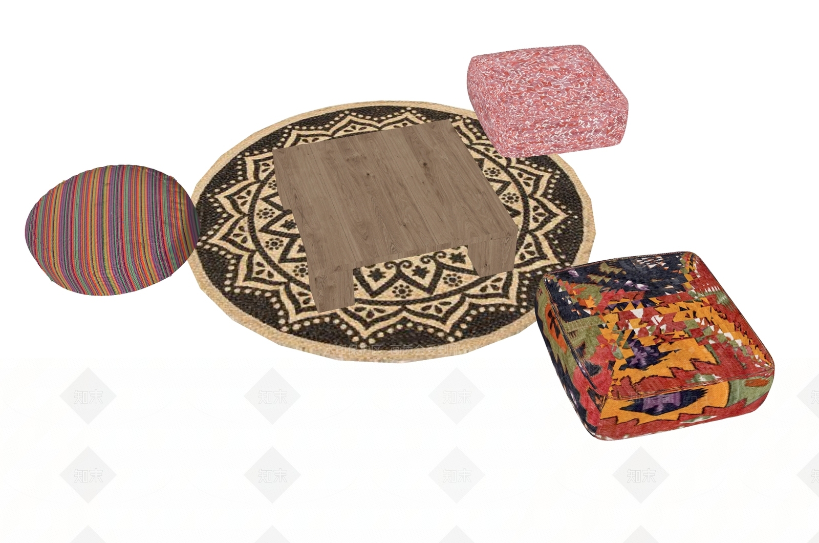 现代其他户外家具SU模型下载【ID:1188092267】