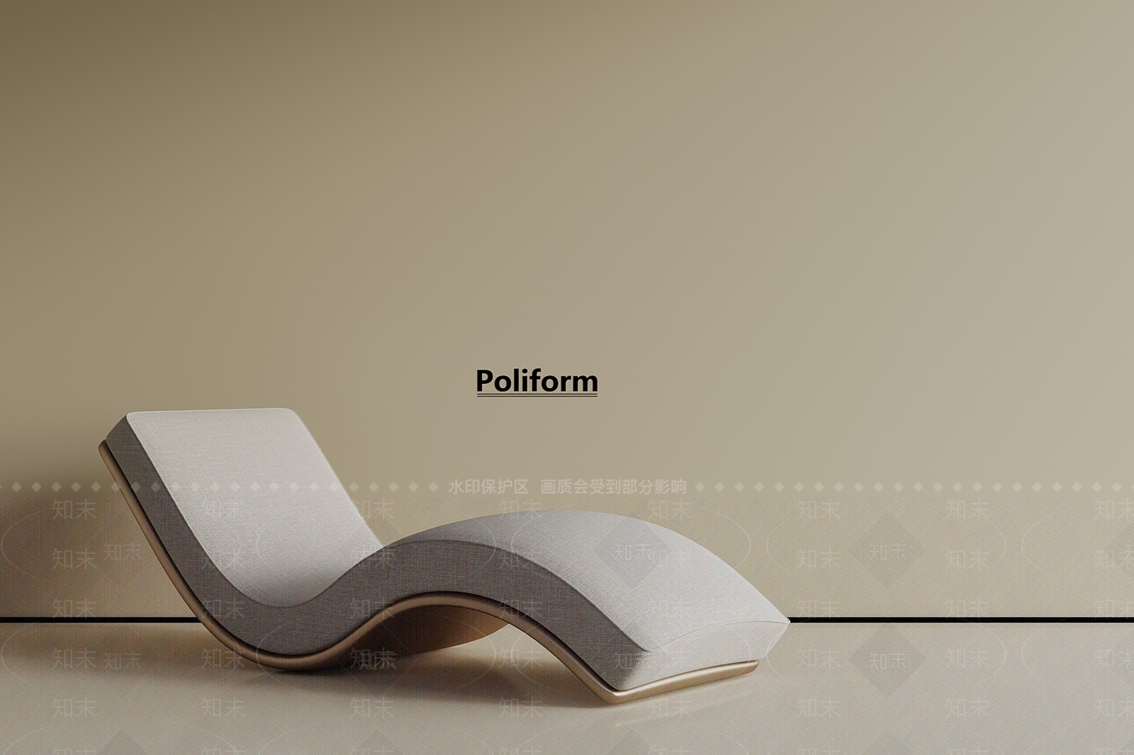 现代躺椅3D模型下载【ID:1188112599】