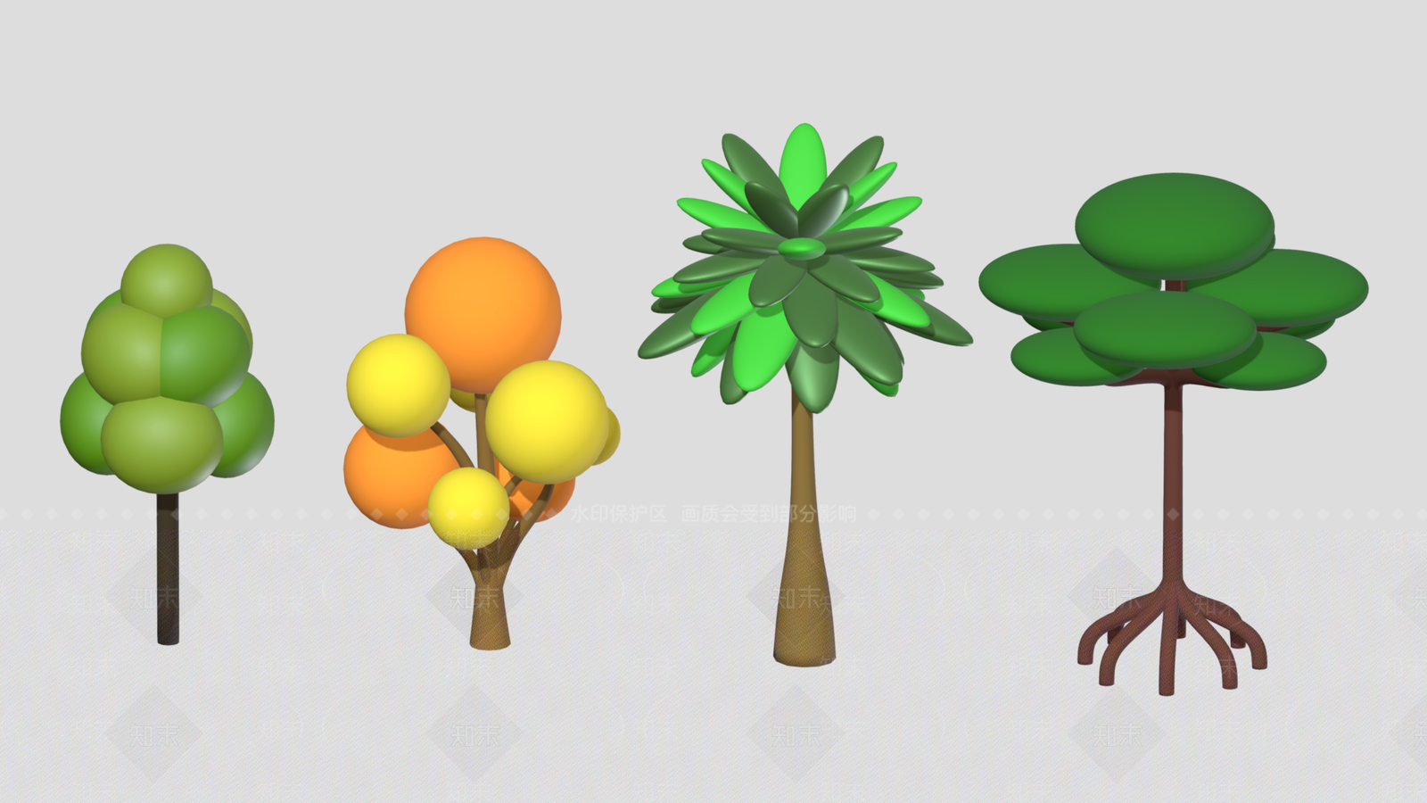 景观树3D模型下载【ID:1188122426】