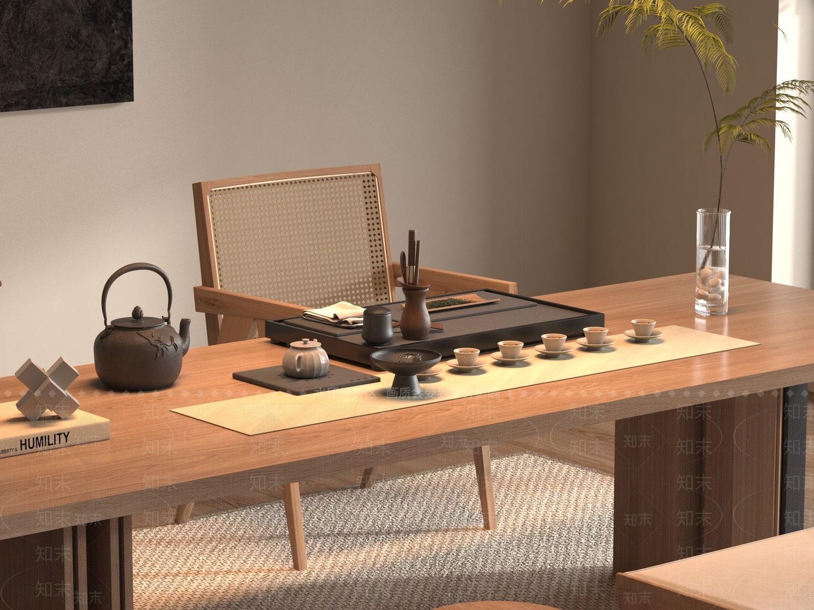 茶具SU模型下载【ID:1188128780】