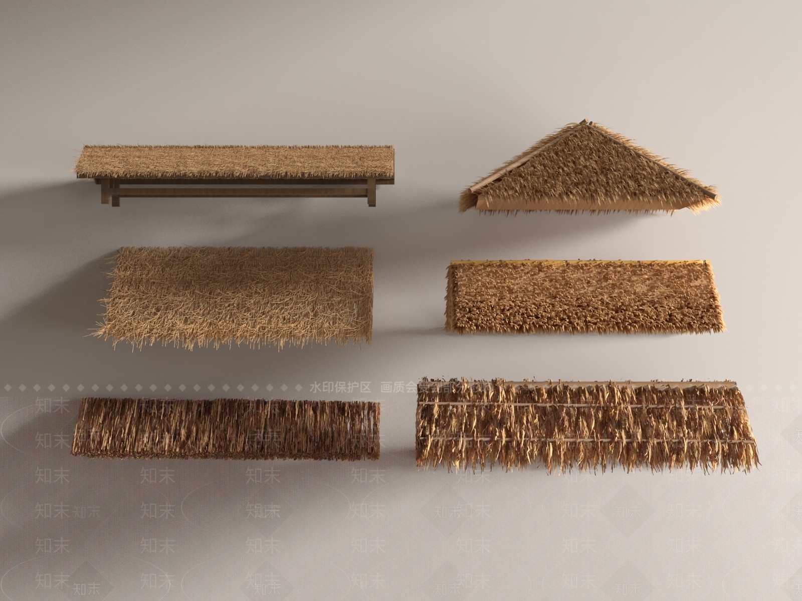 现代遮阳伞SU模型下载【ID:1188130303】