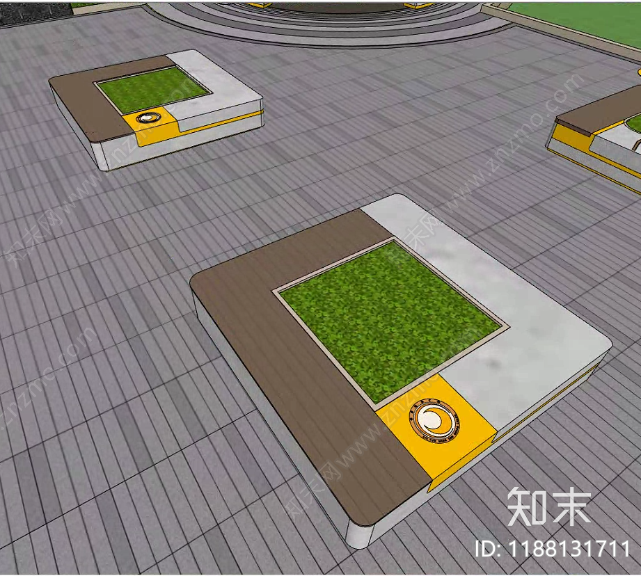 现代树池施工图下载【ID:1188131711】