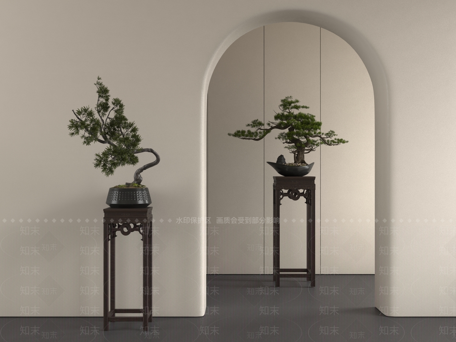 盆栽SU模型下载【ID:1188134096】