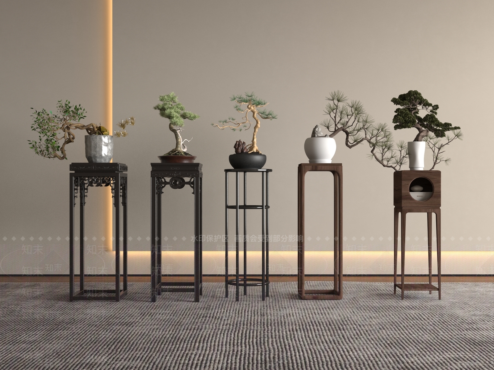 花几SU模型下载【ID:1188134835】