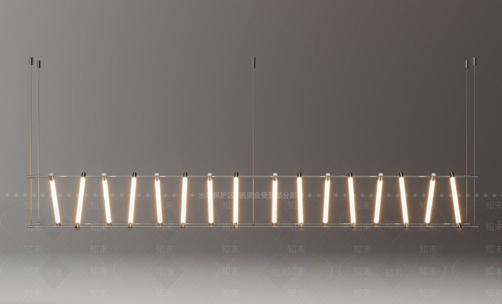 中古现代吧台吊灯3D模型下载【ID:1188135537】