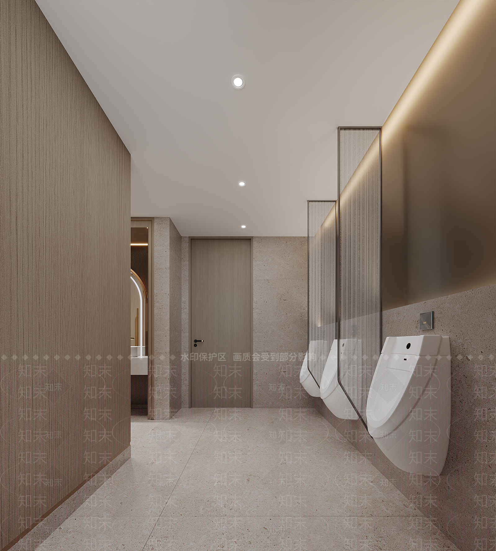 现代公共卫生间3D模型下载【ID:1188136067】