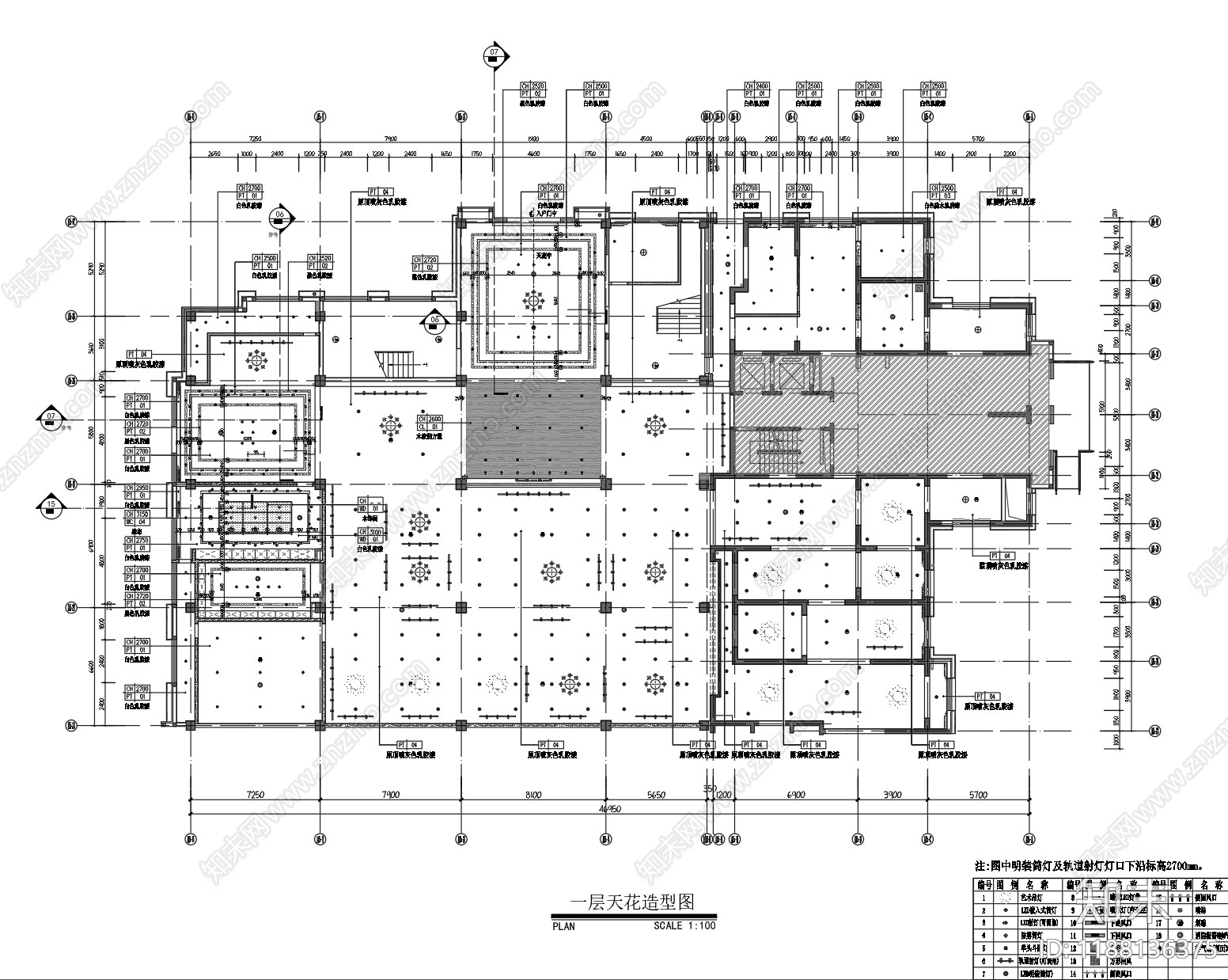 中式新中式其他商业空间cad施工图下载【ID:1188136375】