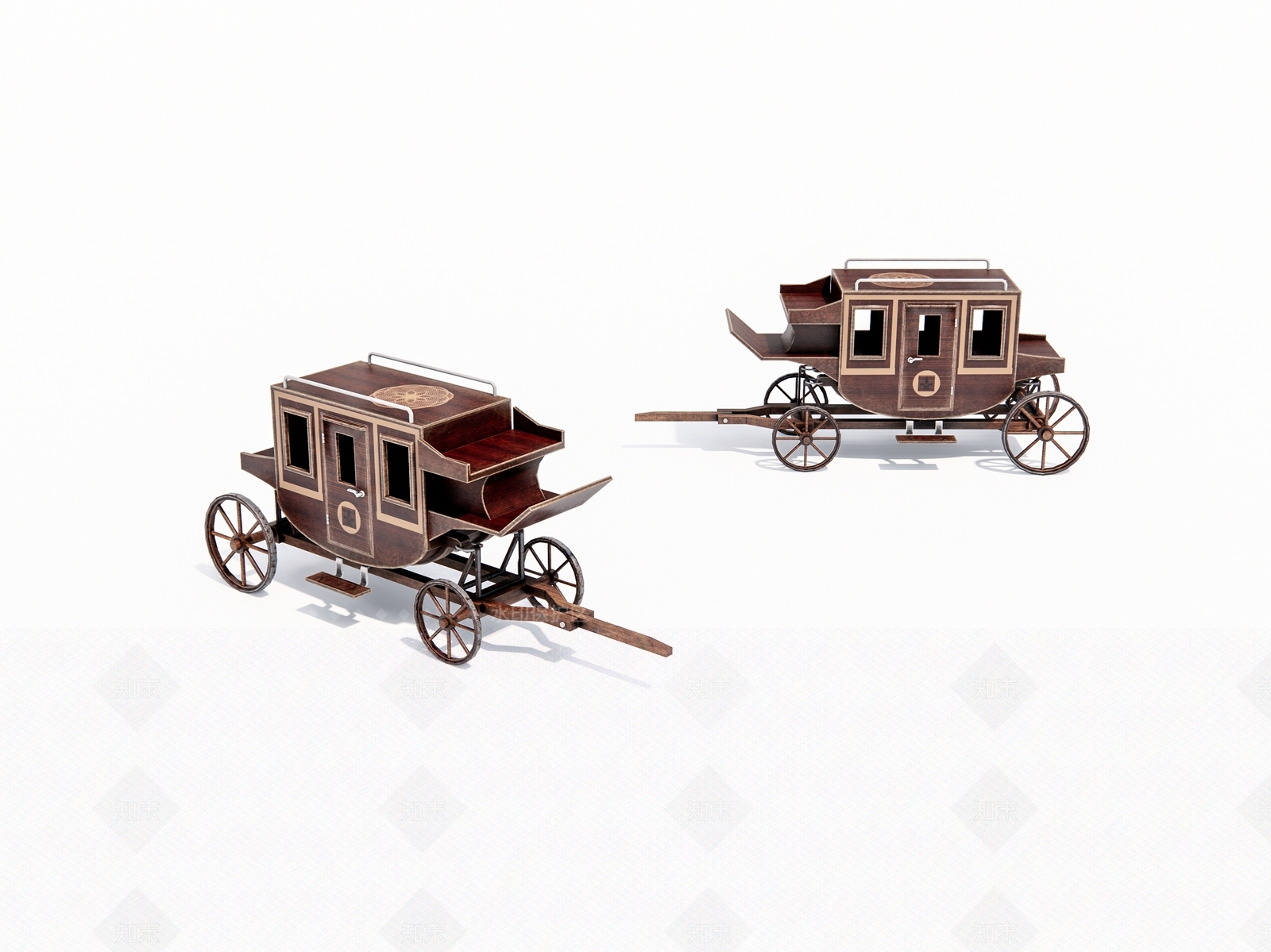马车SU模型下载【ID:1188139765】