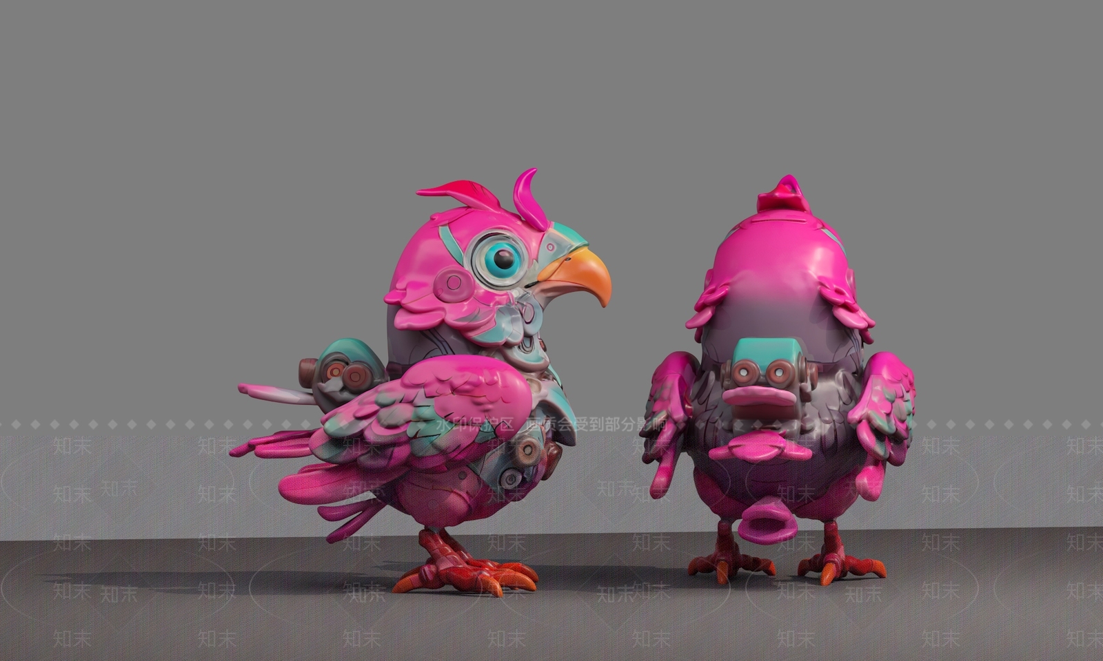 飞行类动物3D模型下载【ID:1188141048】