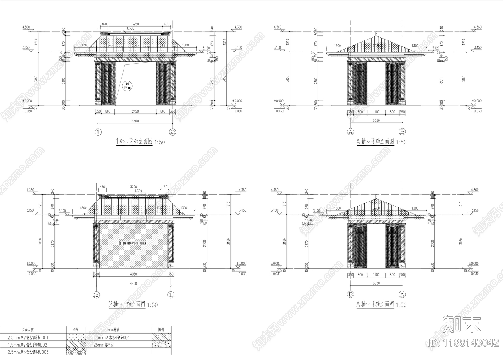 钢结构cad施工图下载【ID:1188143042】